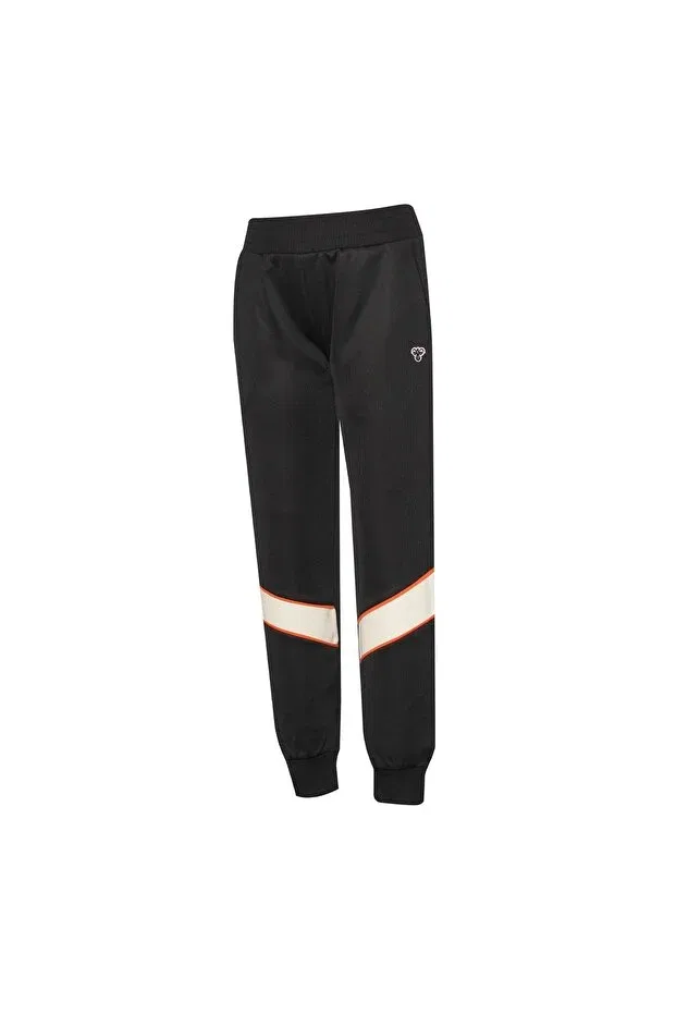 Детские спортивные штаны для девочек с эластичным манжетом Hummel, Black