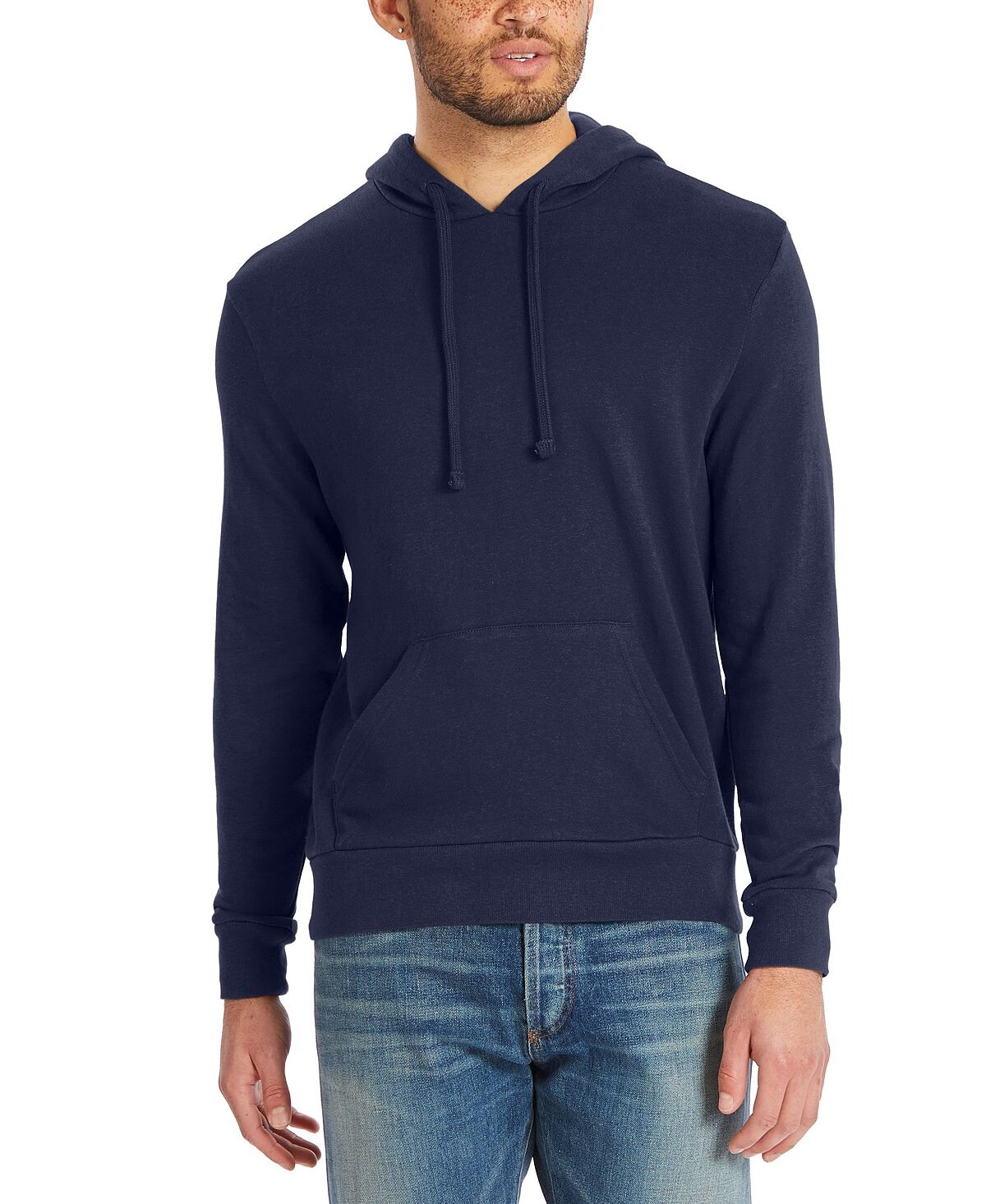 

Мужская выстиранная худи terry the champ Alternative Apparel, синий