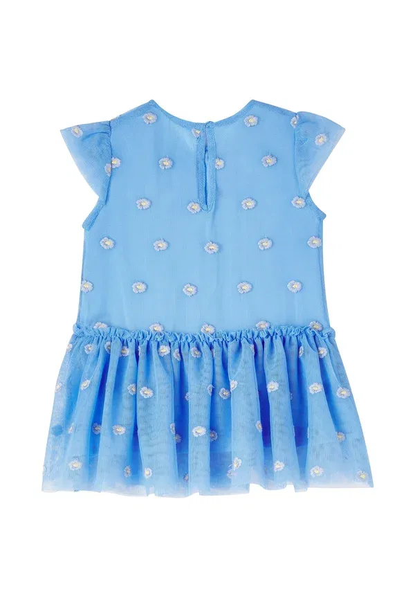 Платье с цветочным принтом Casual - day dress, Stella Mccartney Kids, light blue, светло-голубой — фото 2