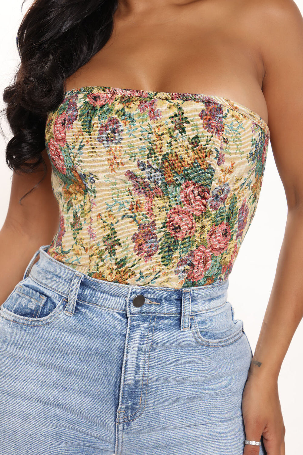 

Топ Fashion Nova TA27063, серо-коричневый