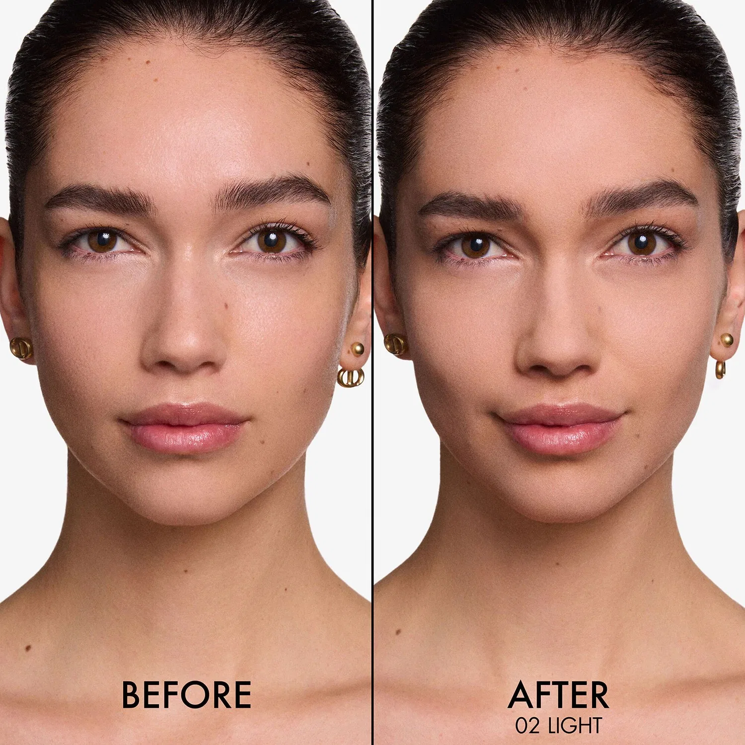 Пудра-фиксатор DIOR Forever Nude Matte Filter, 9 г, с матовым сиянием, 03 Medium, Цвет 03 Medium — фото 4