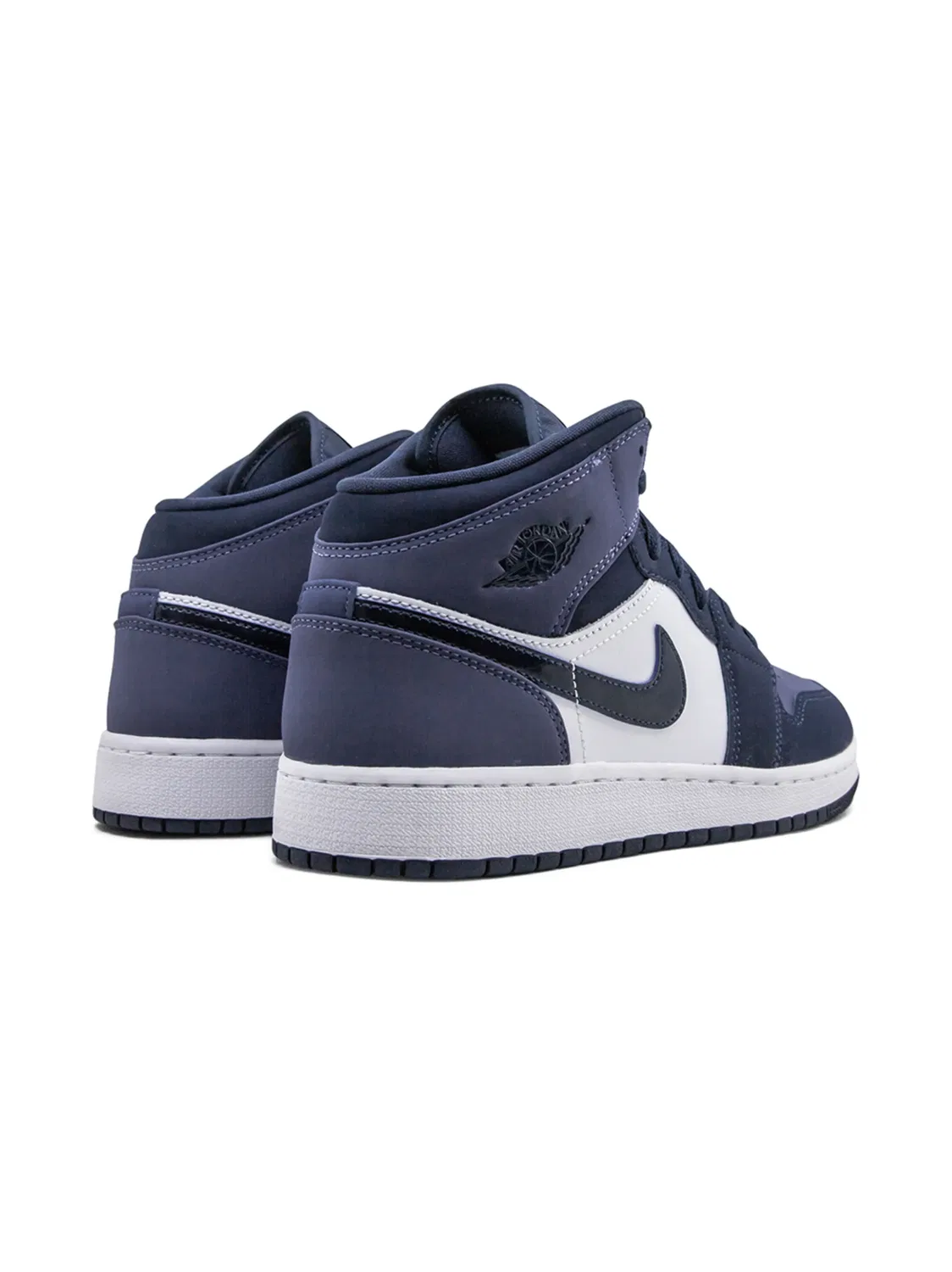 Jordan Кроссовки 1 Mid синие — фото 3