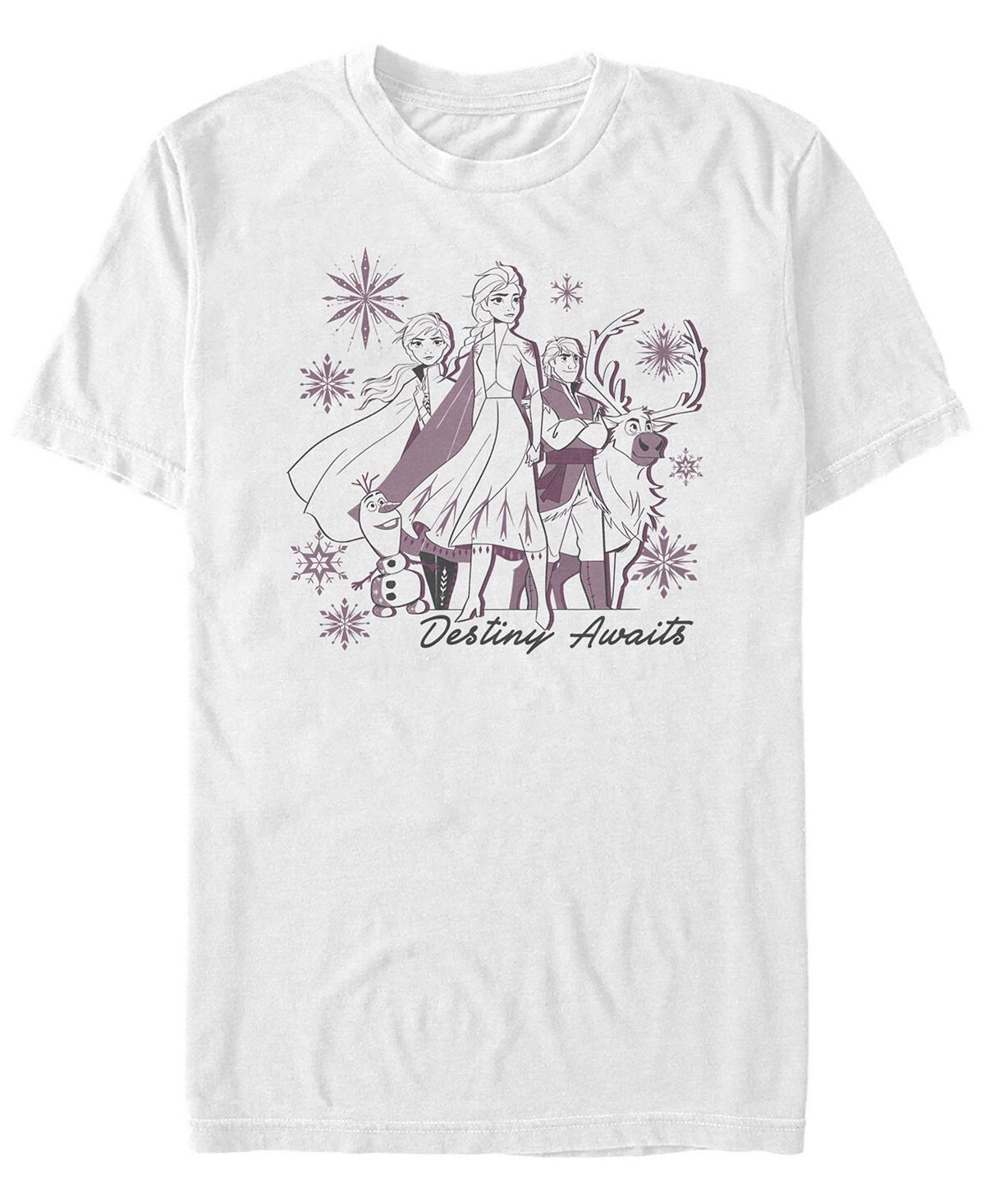 

Мужская футболка destiny awaits с круглым вырезом и короткими рукавами Fifth Sun, белый