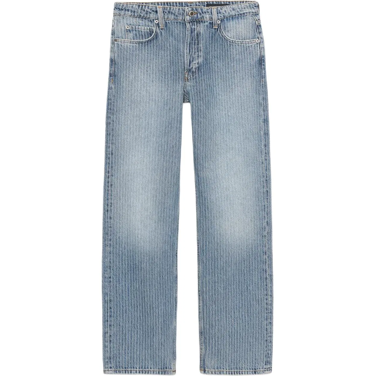 ZARA Женские джинсы прямого кроя ZW Jeans, Blue