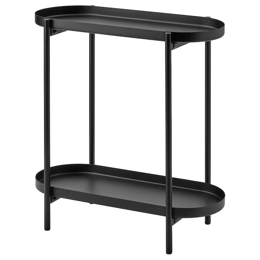 Подставка для растений Ikea Olivblad, 56 см, черный