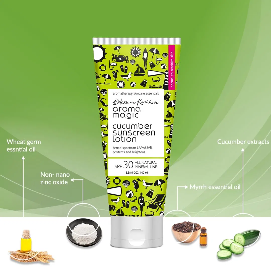 Солнцезащитный лосьон Aroma Magic Cucumber, 100 мл Aroma Magic — фото 4