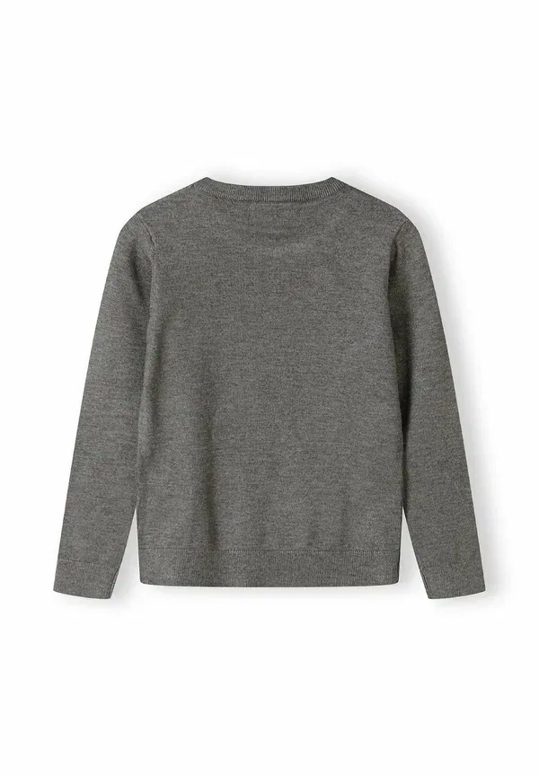 Свитер из вискозы Crew neck long sleeve Minoti, Mottled Grey, серый — фото 3