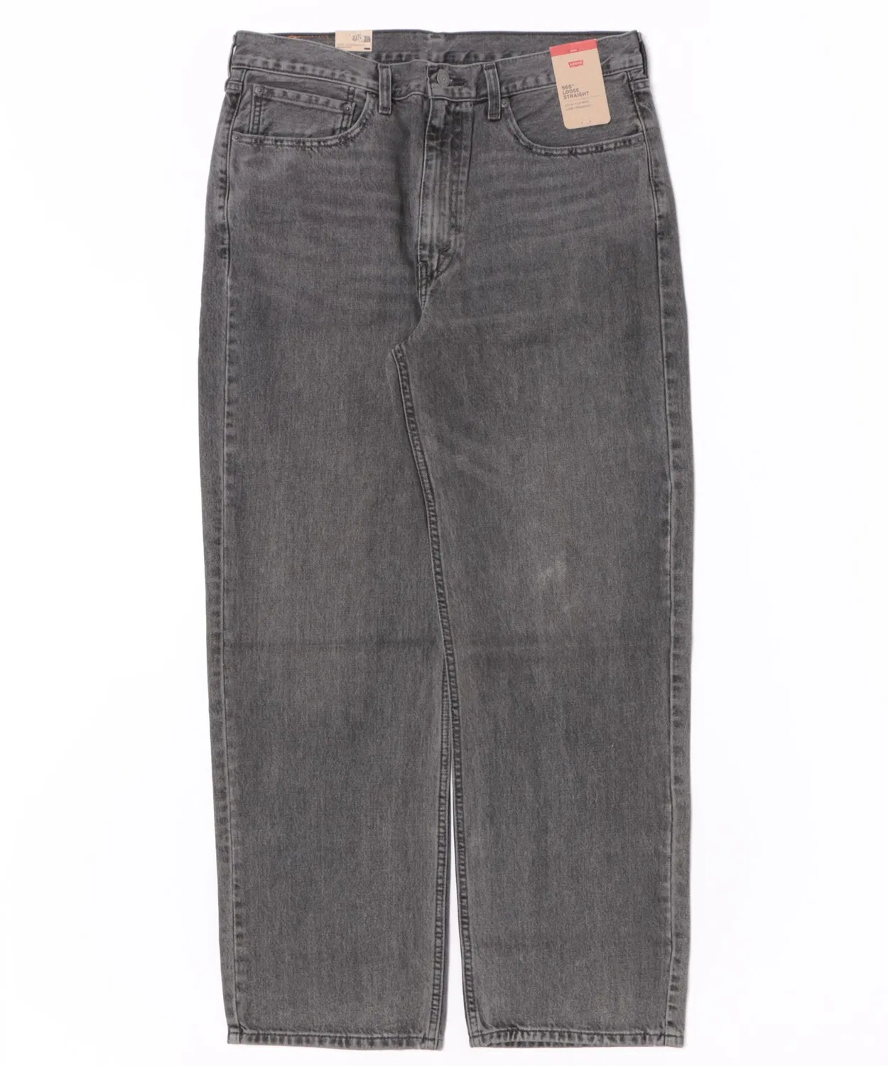Мужские джинсы свободного кроя Levi's 565 Loose Straight USA Line, серый