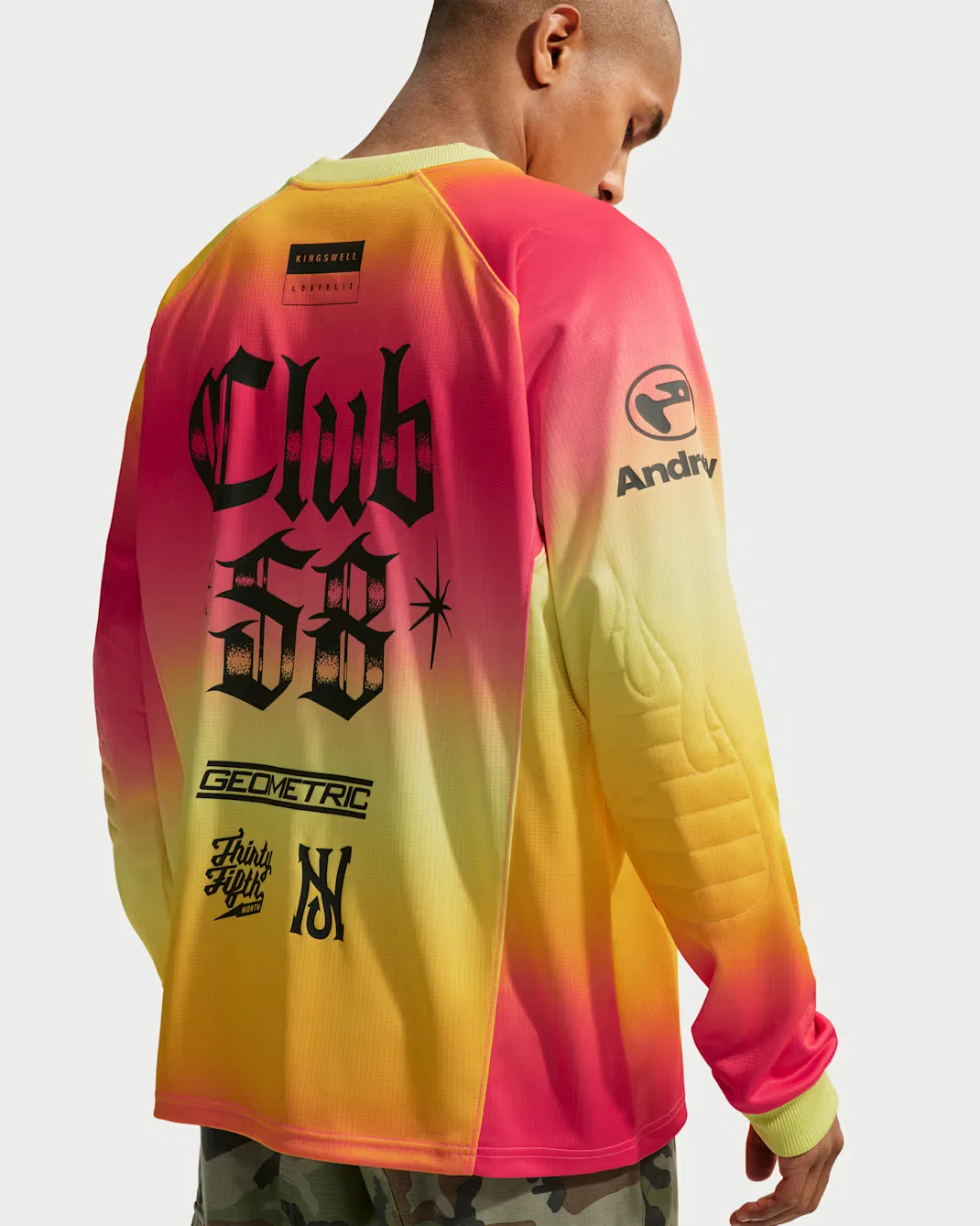 Футболка для скейтбординга с длинными рукавами Nike SB, Hyper Pink — фото 2