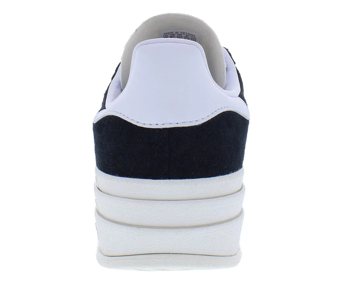 Детские кроссовки с полным кожаным верхом Superstar El I Gymnastics Shoe Adidas, Core Black Cloud White Dirty Black — фото 3