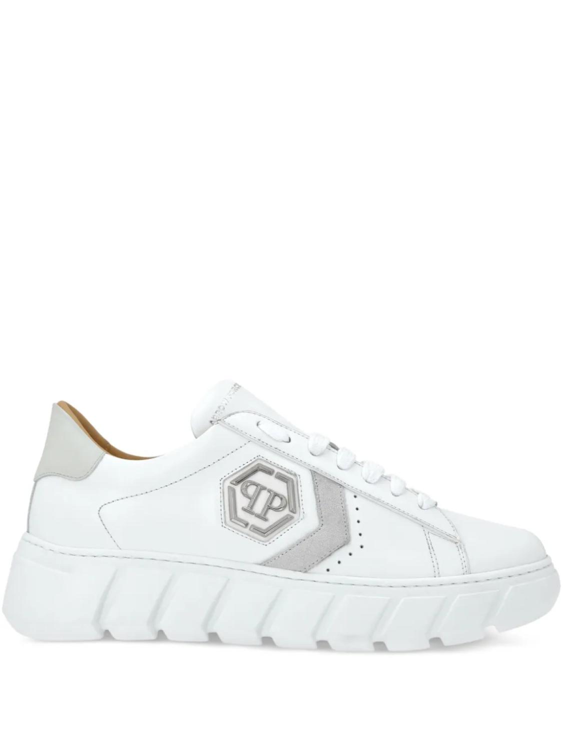 Кроссовки Hexagon Lo-Top Philipp Plein, белый