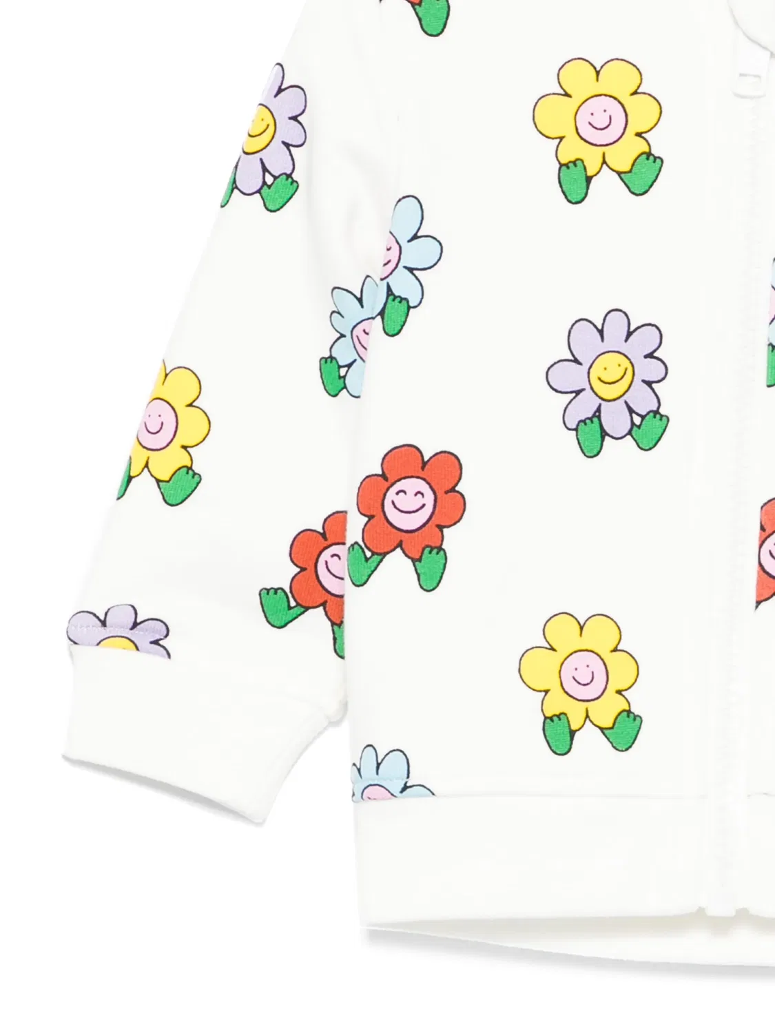 Толстовка с Цветочным Принтом Stella McCartney, белый — фото 2