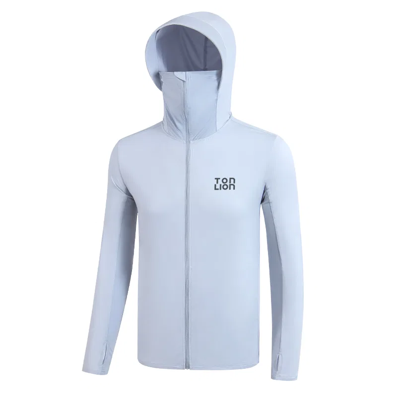Детская защитная одежда от солнца с UPF100+ Tonlion, Ice Mist Blue