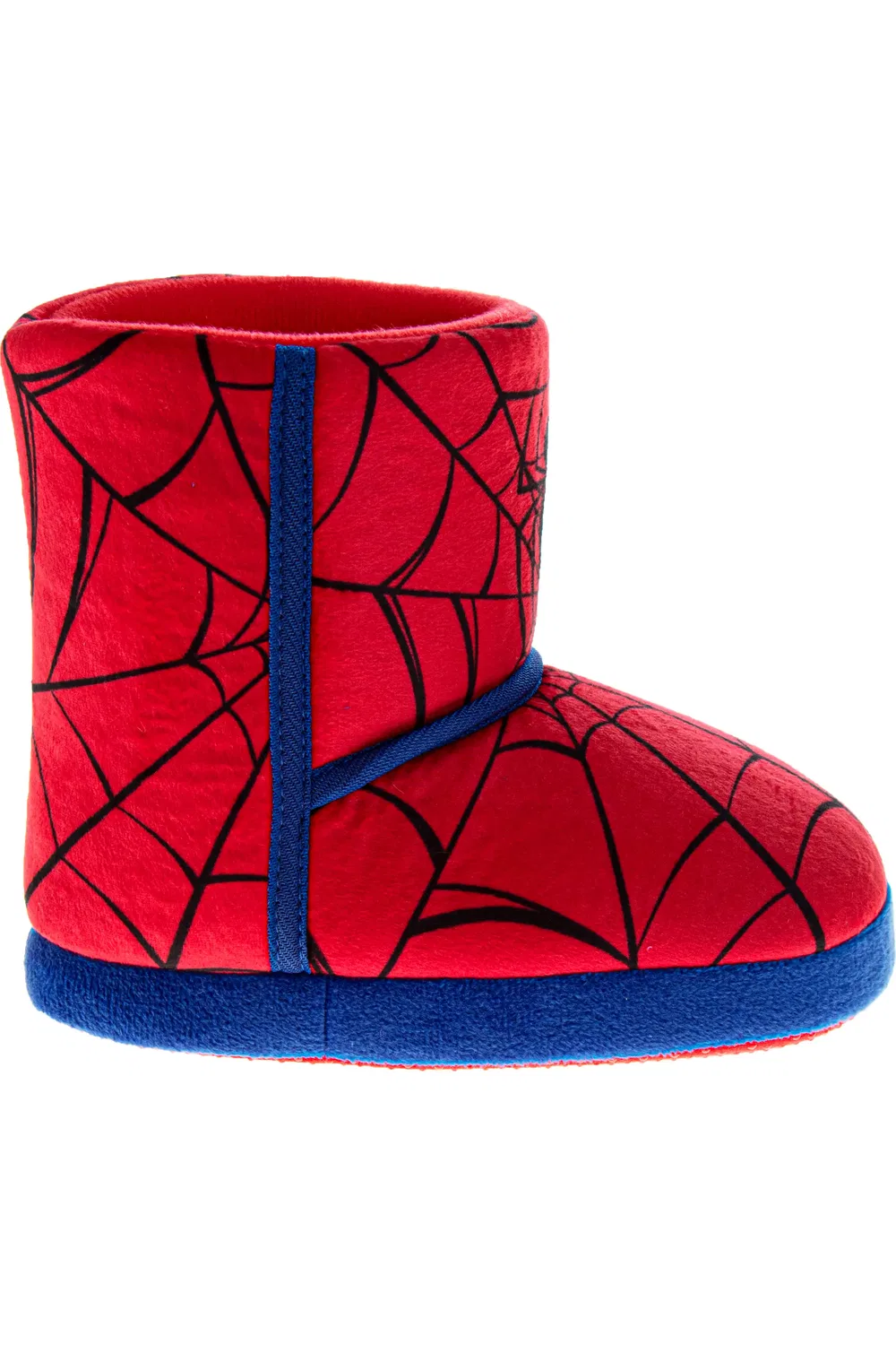 Детские тапочки супергеройские Спайдермен Spider-Man, красный/синий — фото 2