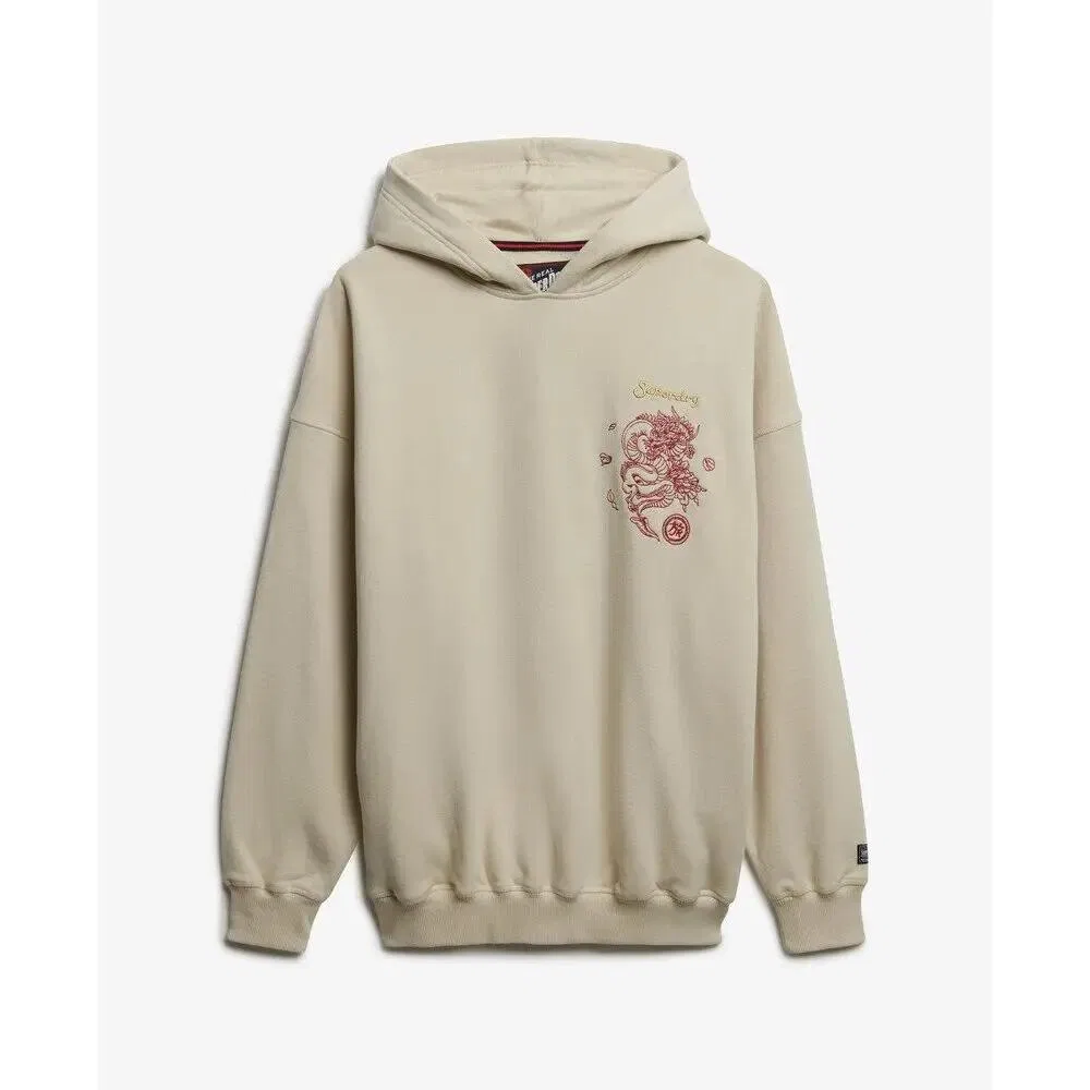 Женское оверсайз-худи Tokyo Narrative Superdry, Beige