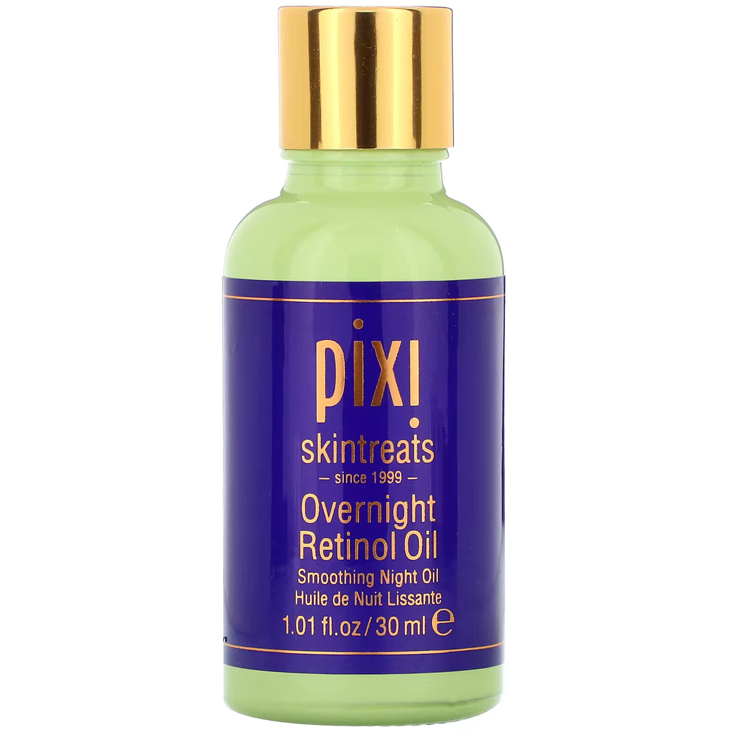 

Pixi Beauty, Overnight Retinol Oil, разглаживающее ночное масло с ретинолом, 30 мл (1 жидк. унция)