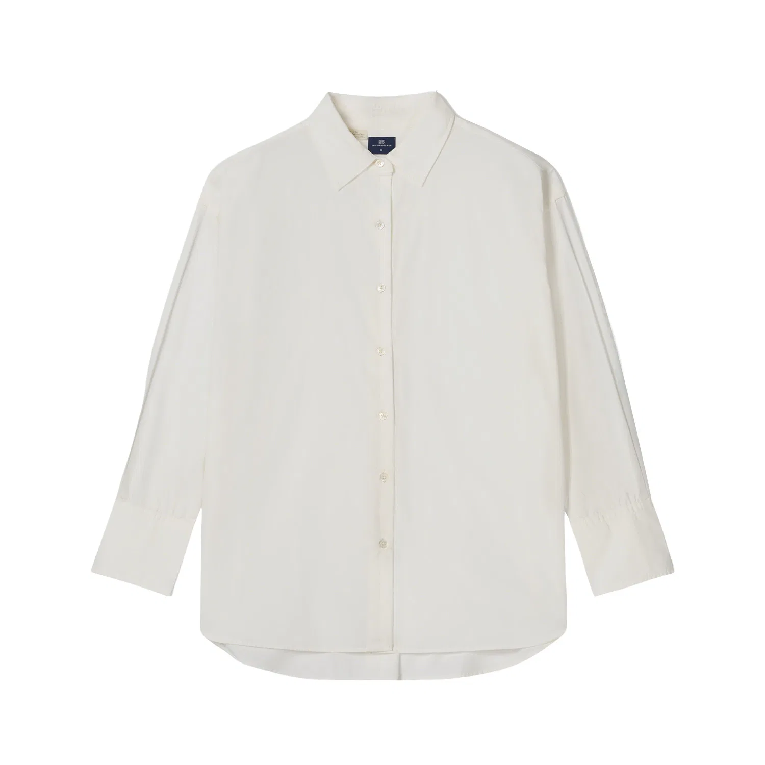 Женская рубашка с воротником White Lapel Levis, White