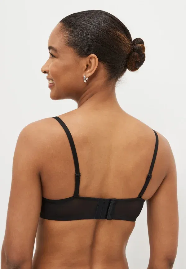 Бюстгальтер с мягкой чашкой Pad strapless 2 pack standard - multiway / strapless bra Next Black/Nude, черный — фото 3