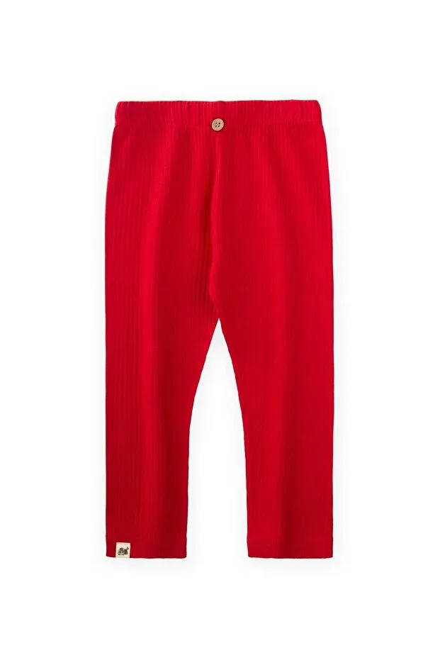 Детские леггинсы для девочек хлопковые Cigit, Red