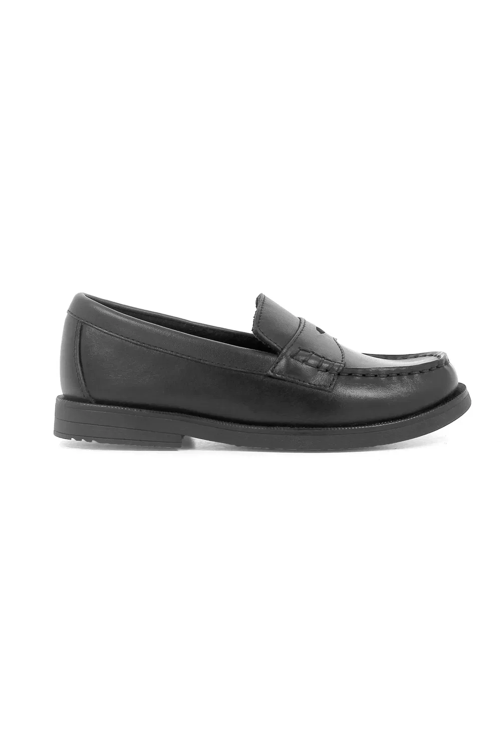 Детские туфли лоферы на плоской подошве Croquet Florsheim, черный — фото 3