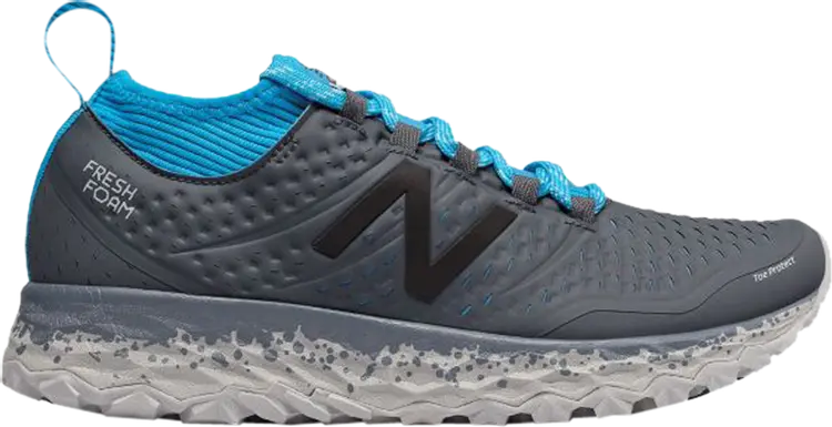 Кроссовки New Balance Wmns Fresh Foam Hierro v3 Trail 'Thunder Blue', серый — фото 2
