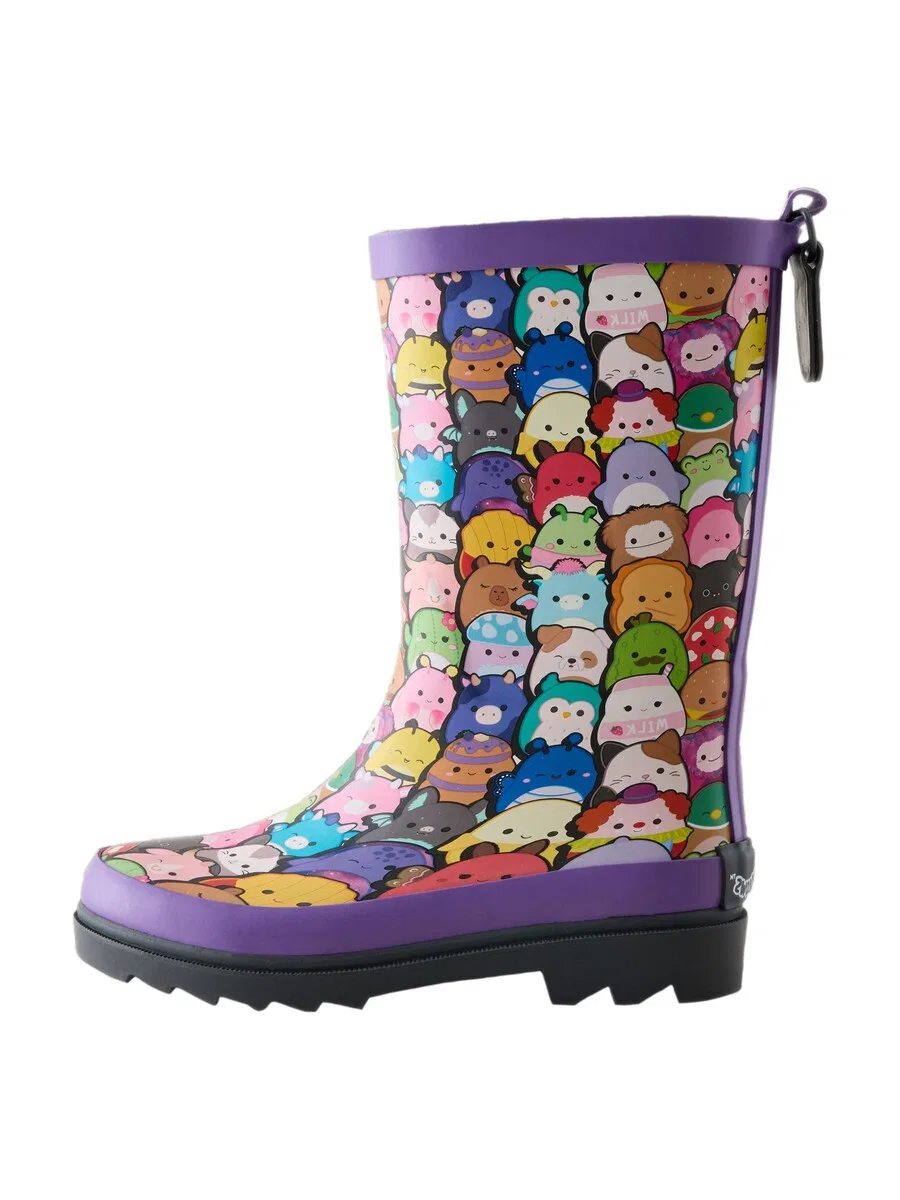 Резиновые сапоги Next Rubber Boots 'Wellies' темно-фиолетового цвета