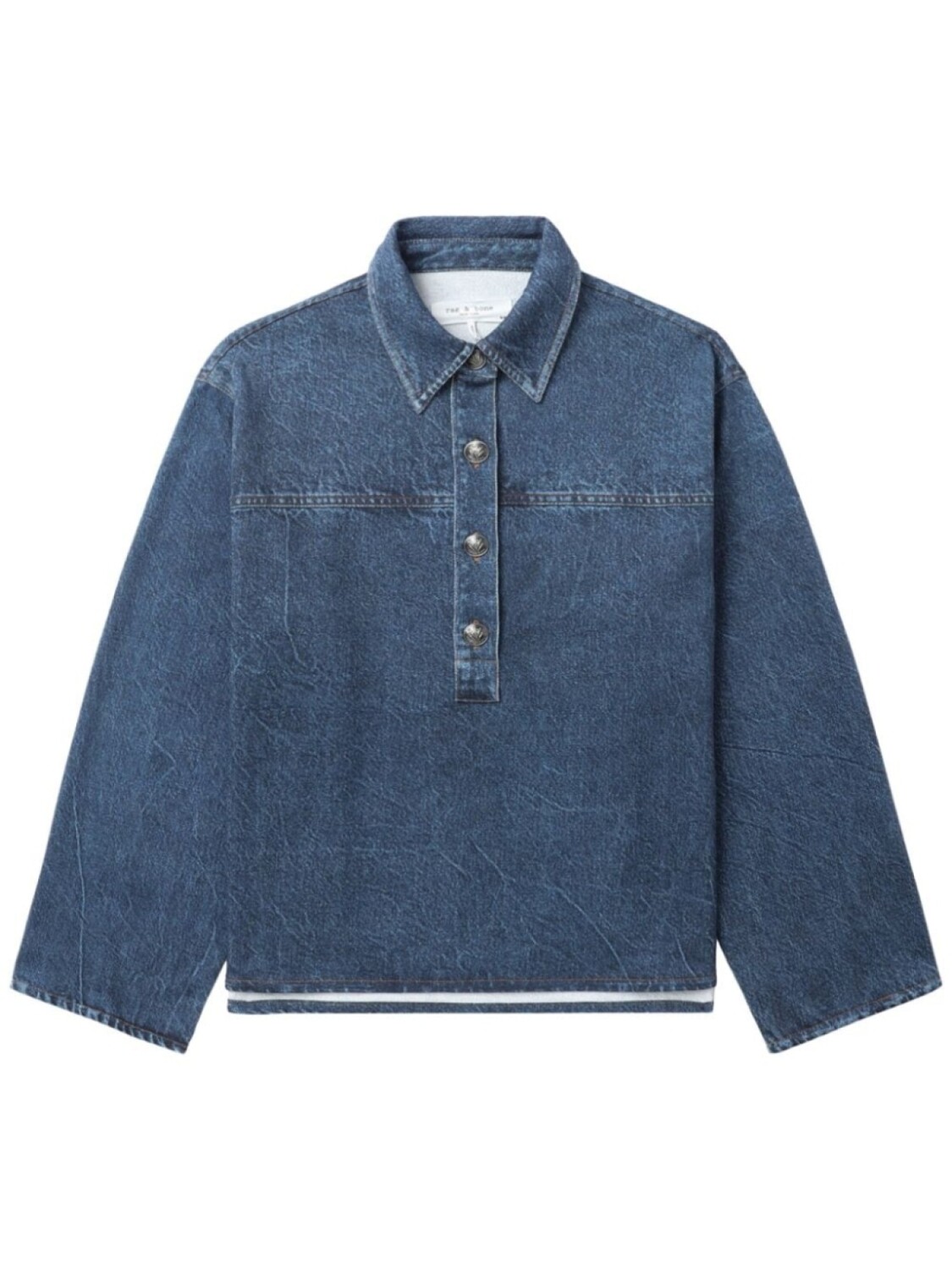 

Rag & bone блузка Miramar Emily, синий