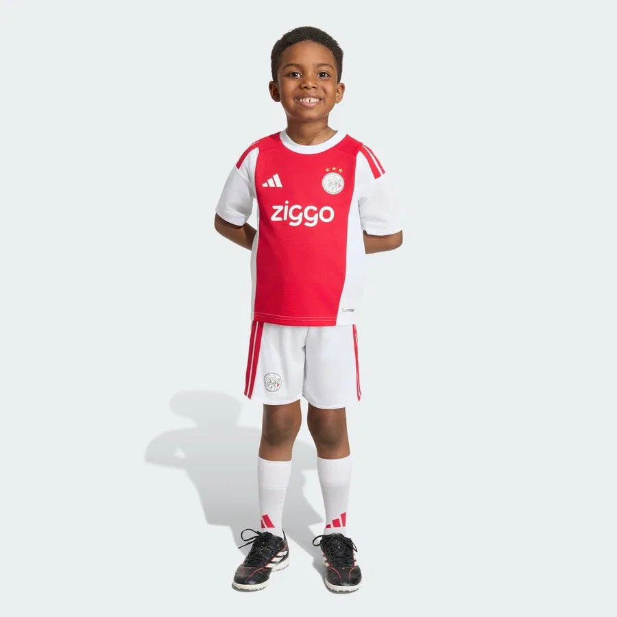 Спортивный костюм ADIDAS PERFORMANCE стандартного кроя 'Ajax 26/27' белого цвета — фото 2