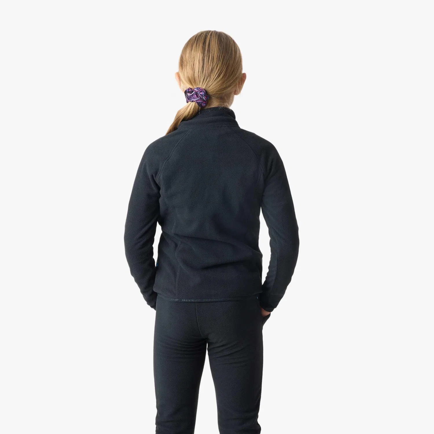 Детская флисовая куртка Geilo II Hiking Fullzip Swedemount, Schwarz — фото 2