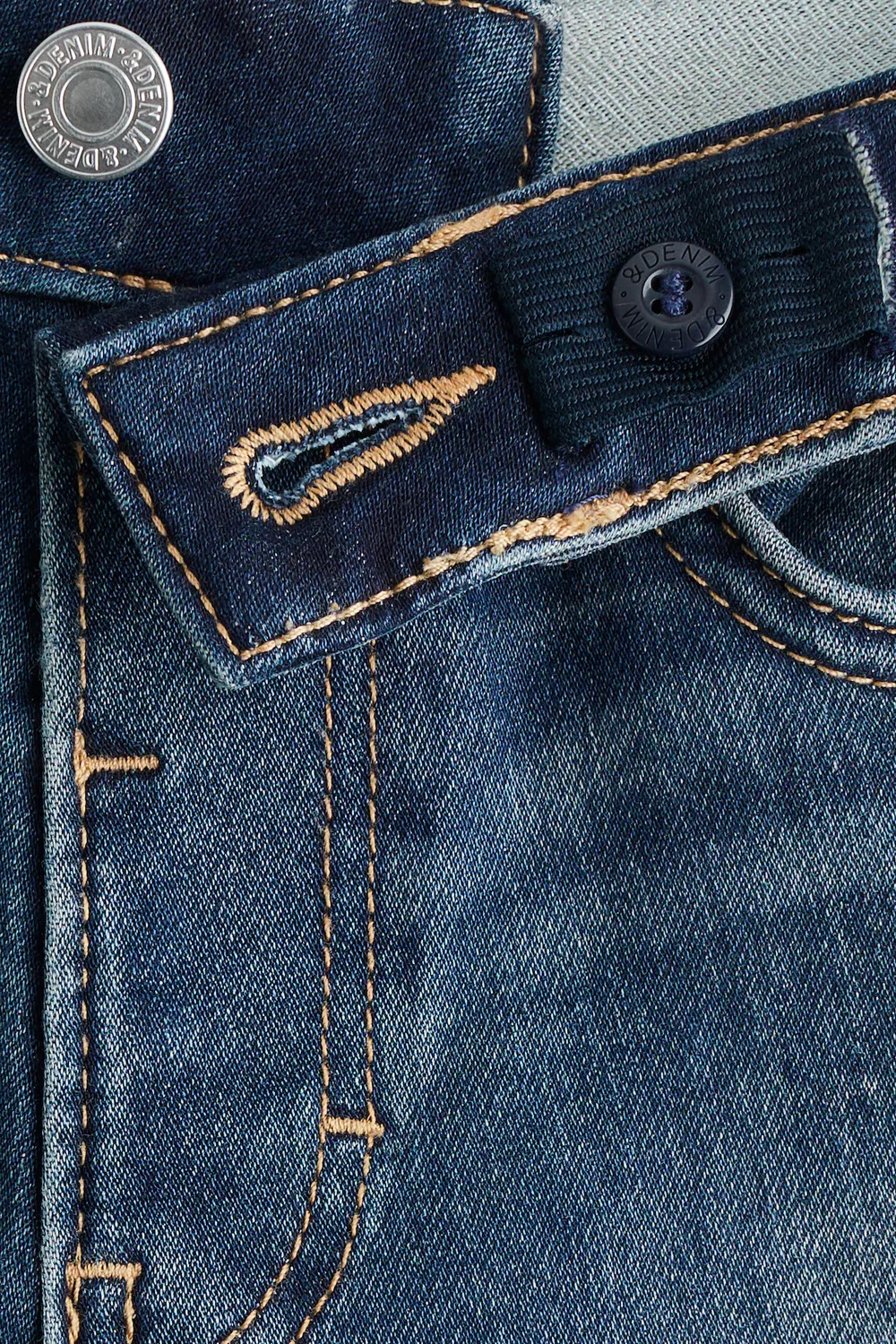 Свободные джинсы зауженного кроя H&M, Denimblau — фото 4