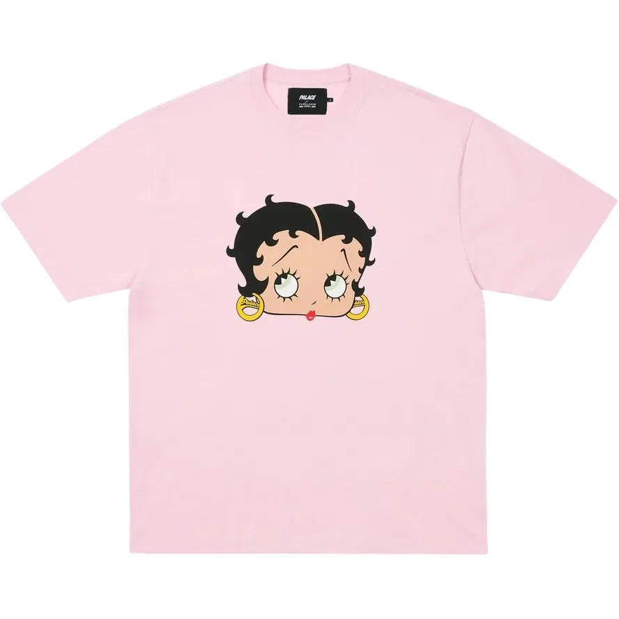 Детская футболка унисекс с принтом Betty Boop PALACE, Pink