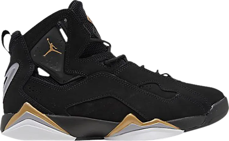 

Кроссовки Jordan True Flight Black Metallic Gold, черный