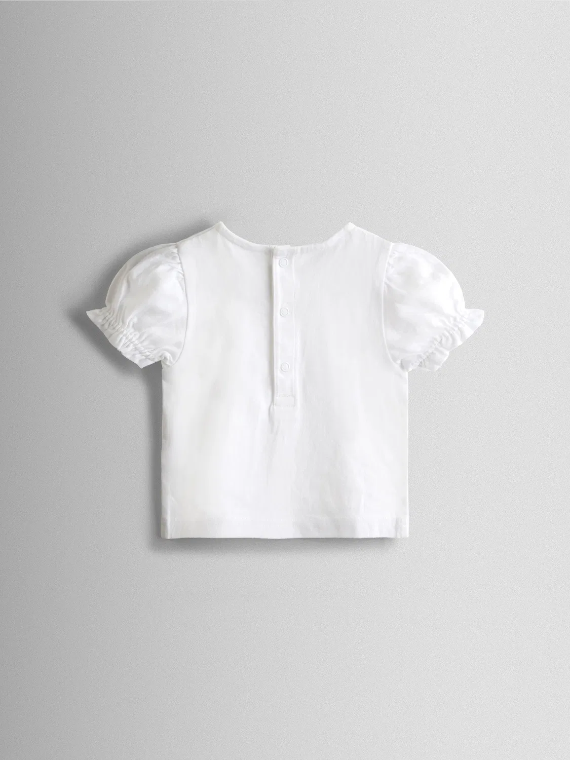 Футболка детская, набор 2 шт, Pretty T-Shirts Jojo Maman Bébé, белый — фото 3