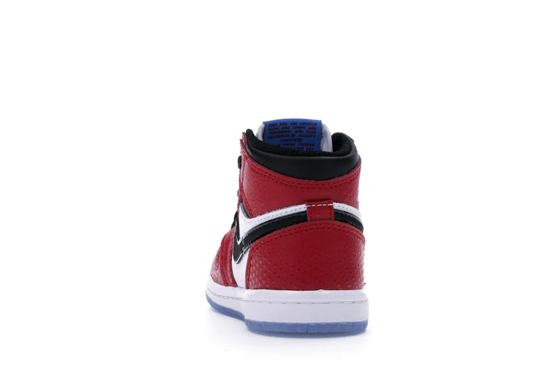 Детские кроссовки с принтом Jordan 1 Retro High Jordan, Gym Red/Black-White-Photo Blue — фото 4