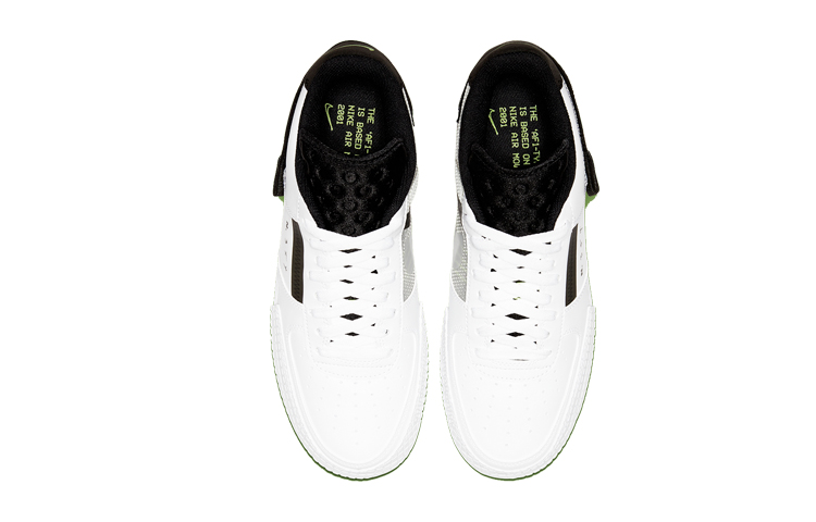 Кроссовки Nike Air Force 1 Drop Type N.354, белый/черный — фото 4