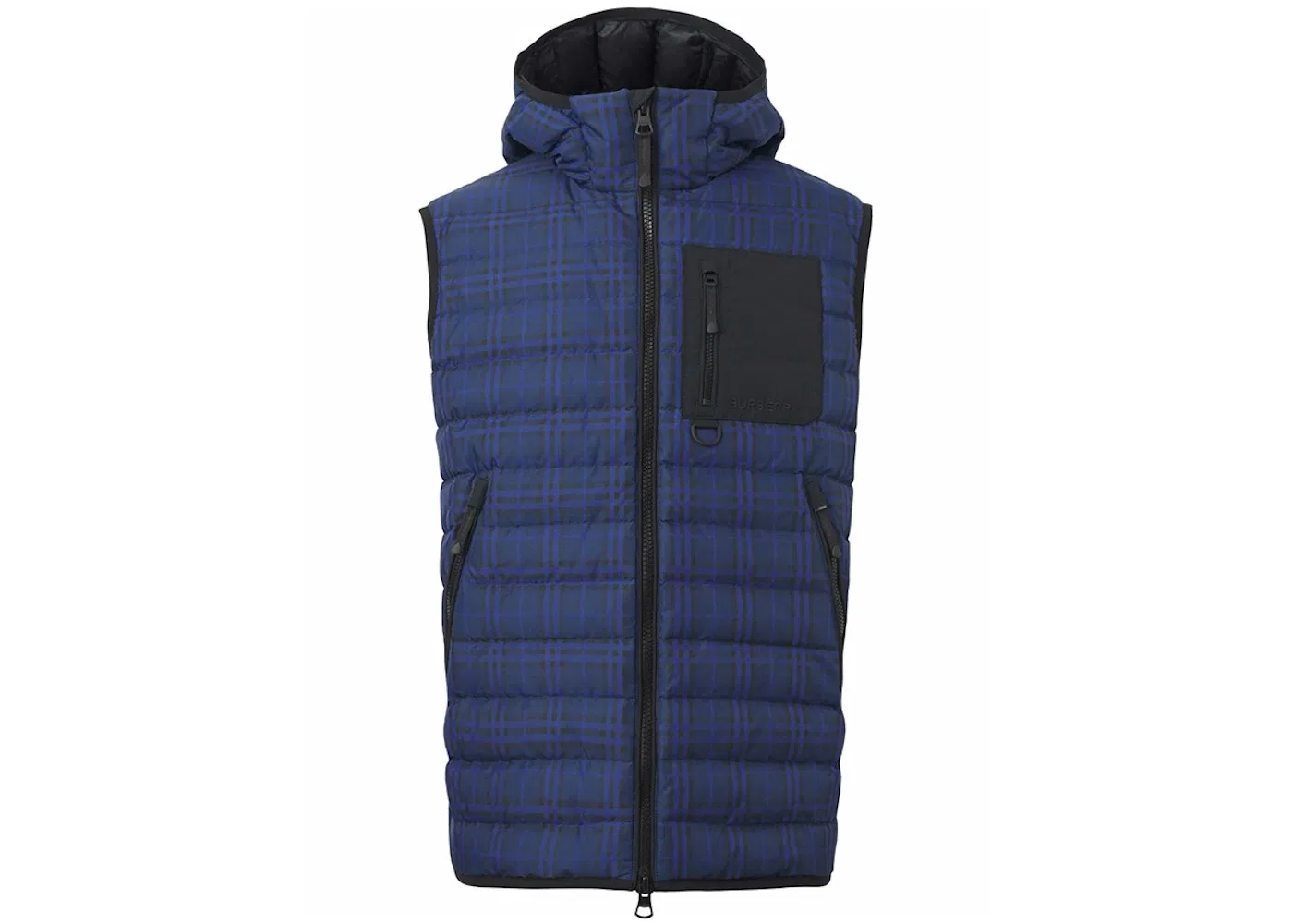 Мужской жилет с принтом Burberry, Oceanic Blue