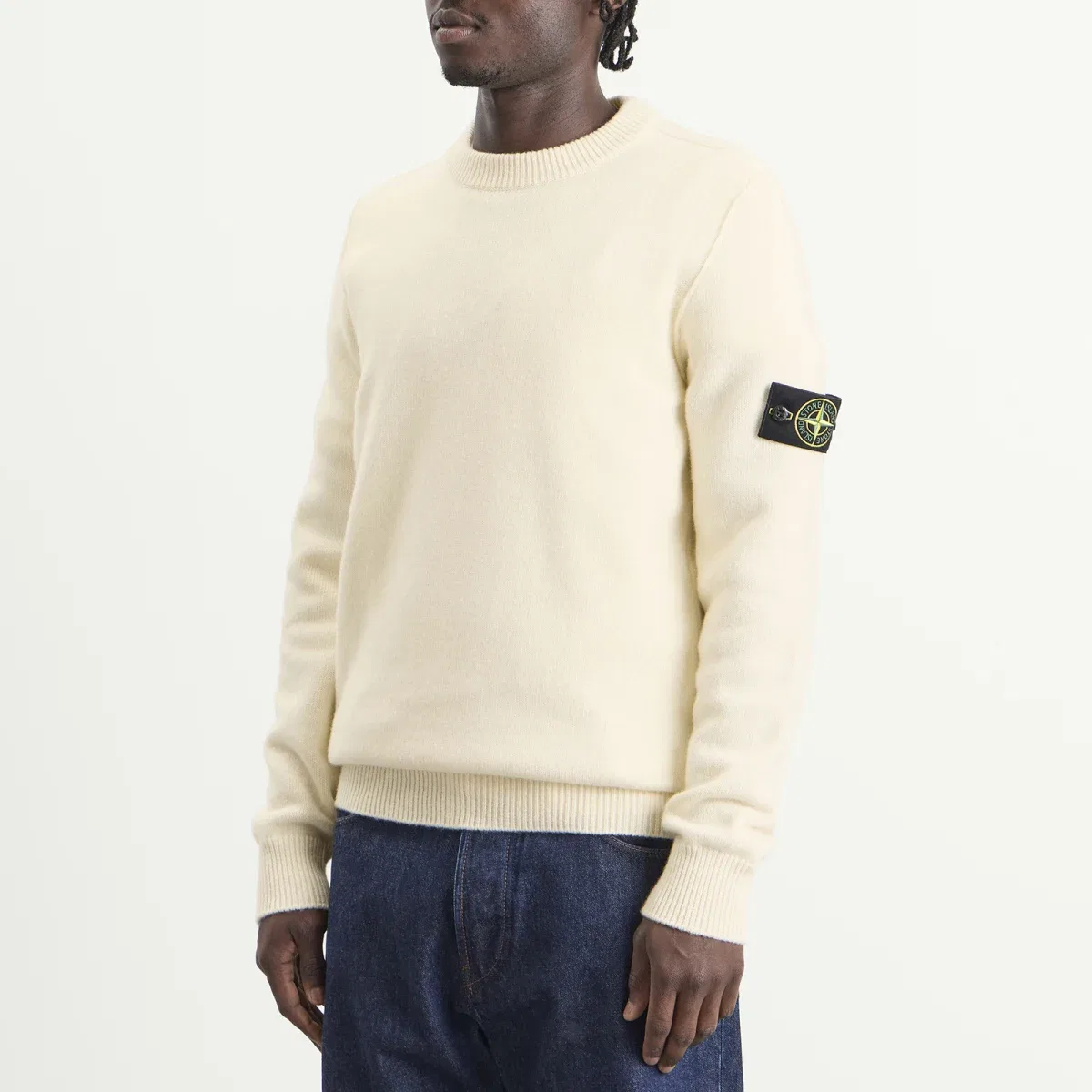Джемпер из ягнячьей шерсти Stone Island, Ivory — фото 2
