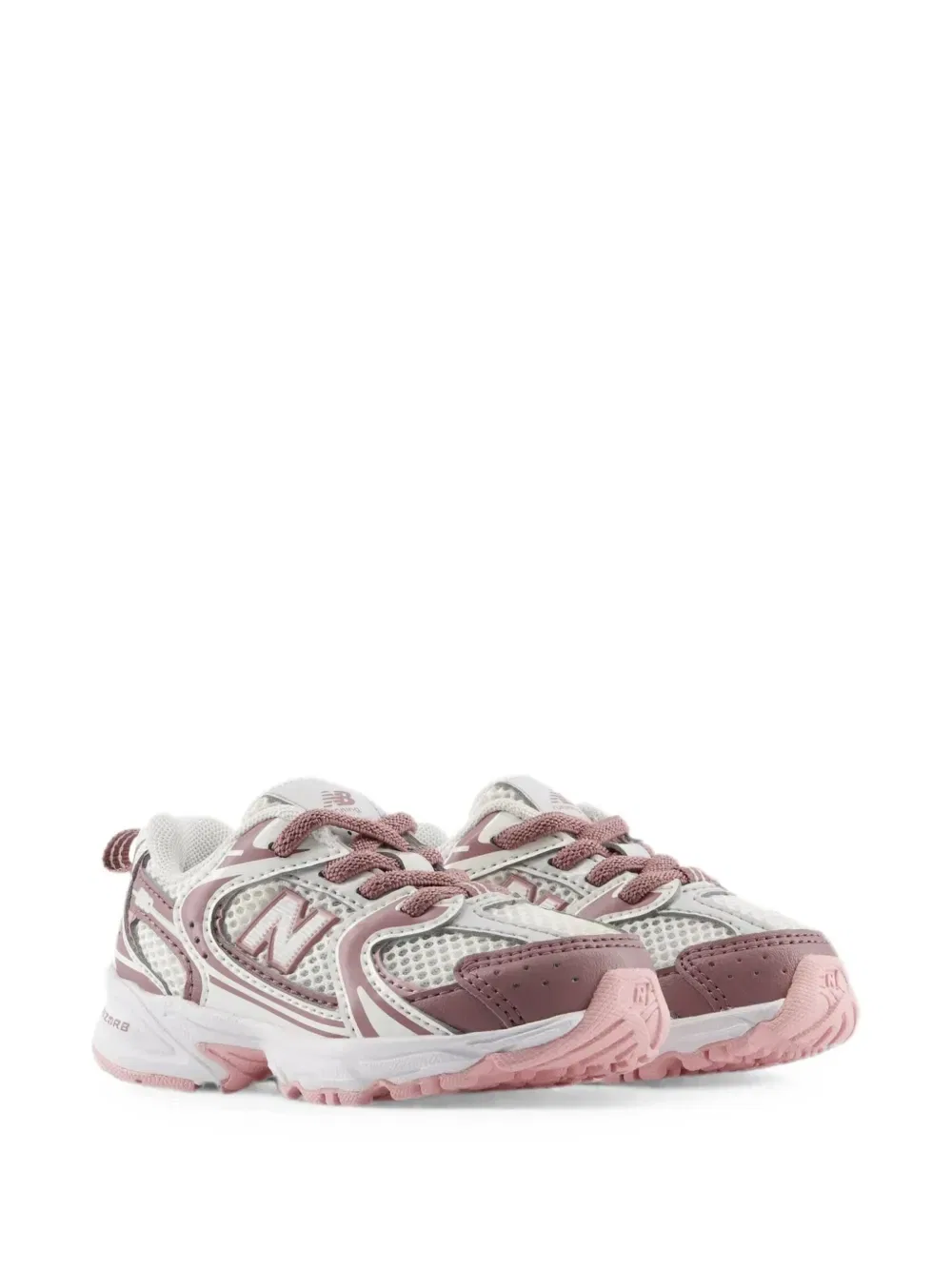 Детские кроссовки New Balance 530 Bungee на шнуровке New Balance Kids, белый — фото 2