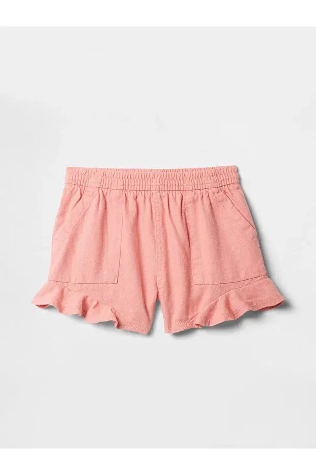 Детские шорты для девочек хлопковые Gap, Peach
