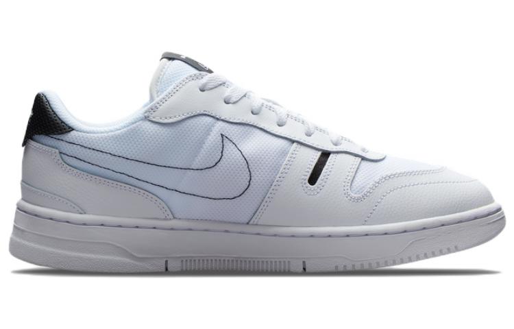 Кроссовки для скейтбординга Nike Squash Type, белый/черный — фото 2