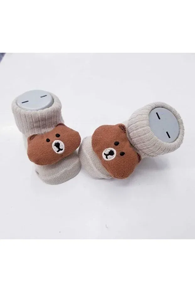 Детские носки для новорожденных с принтом Lohusahamile, Beige