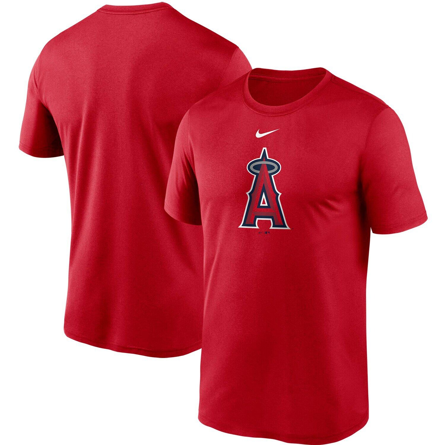 

Мужская красная футболка с большим логотипом Los Angeles Angels Legend Performance Nike, Красный, Мужская красная футболка с большим логотипом Los Angeles Angels Legend Performance Nike