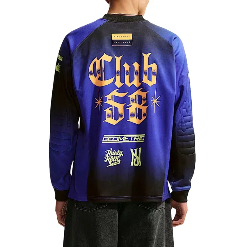 Мужская футболка с коротким рукавом Nike SB Skate T-Shirt Dark Concord, фиолетовый — фото 2