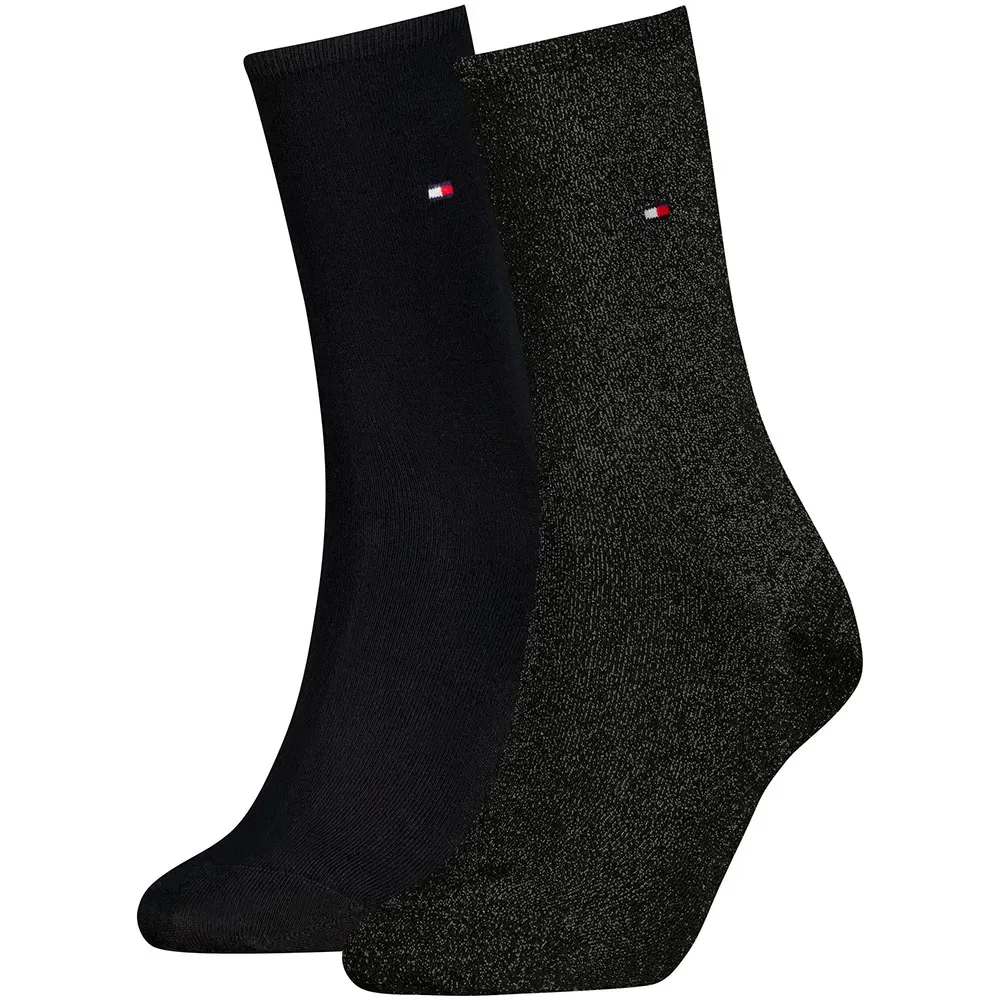 Женские носки из хлопка Tommy hilfiger, Black