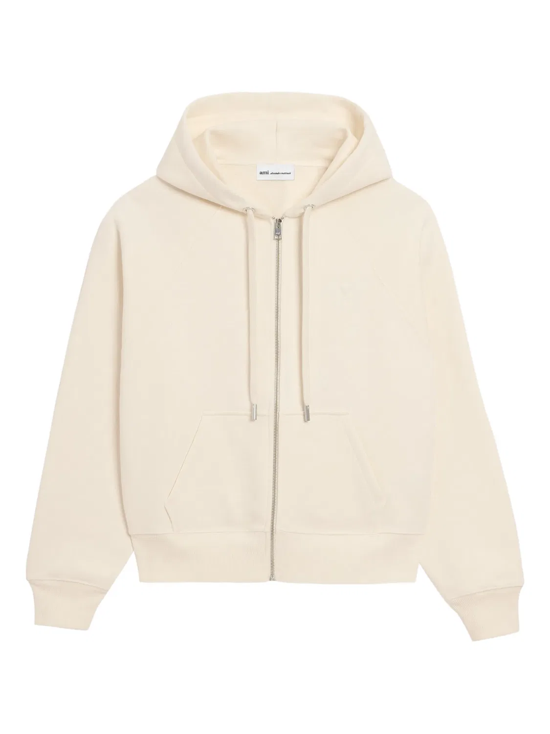 Худи Ami De Coeur с логотипом AMI Paris, нейтральный