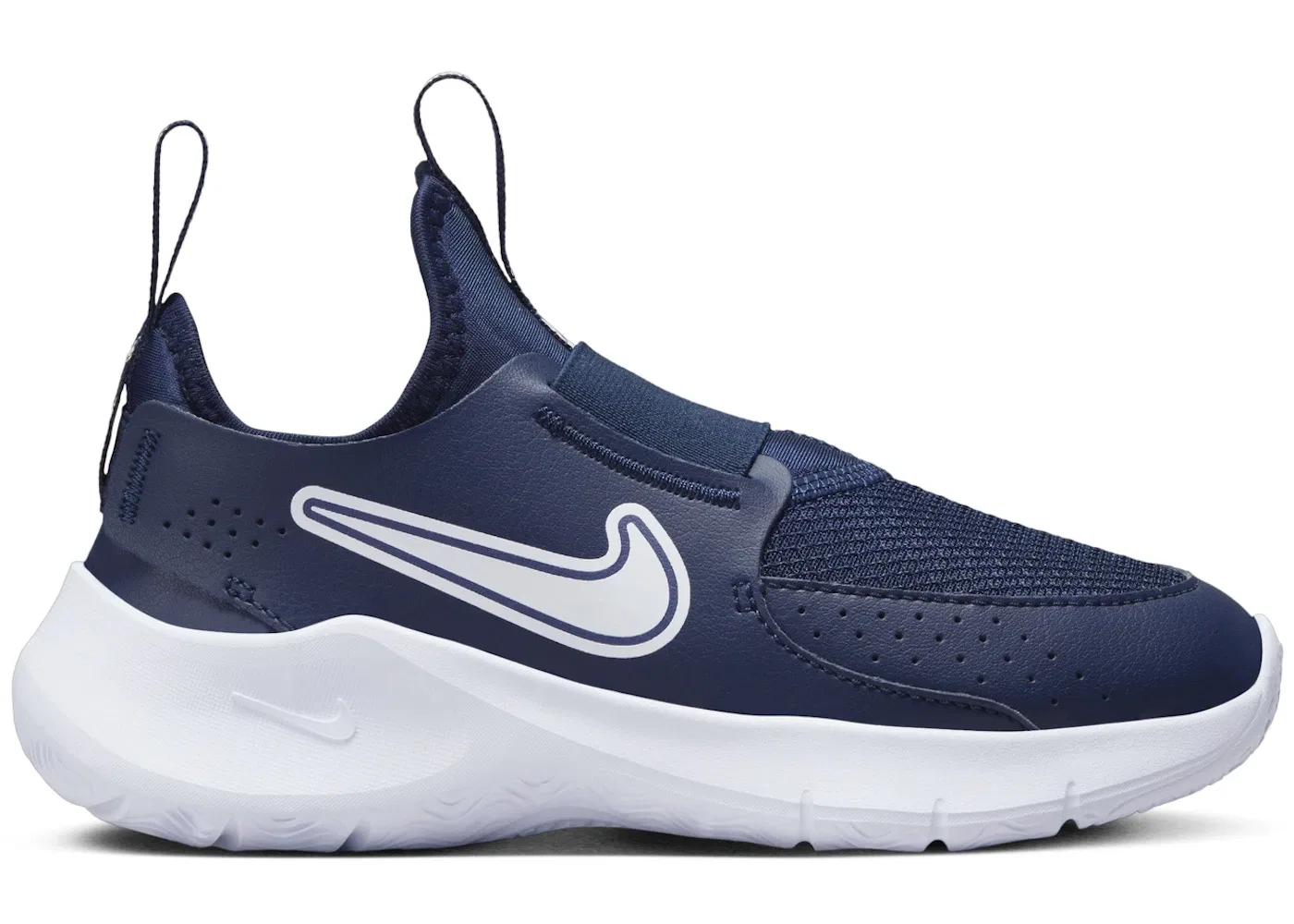 Детские кроссовки с удобной посадкой Nike Flex Runner 3 Nike, Midnight Navy/White