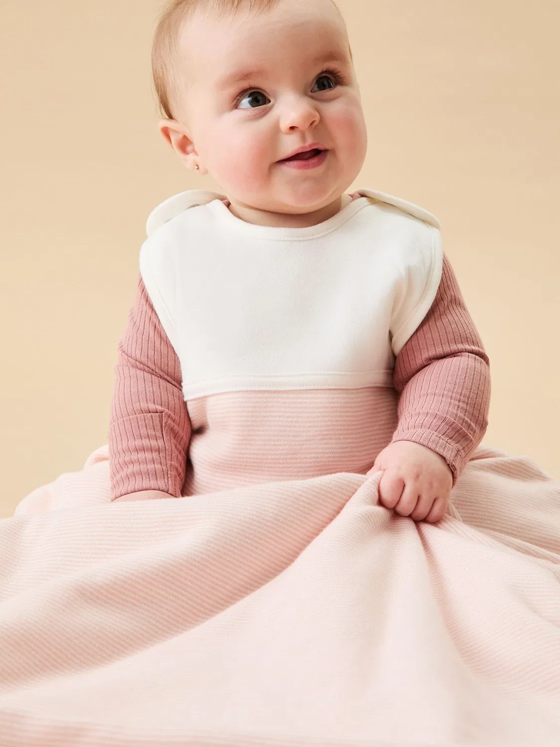 Детский спальный мешок Mori, 1.5 TOG, Pink