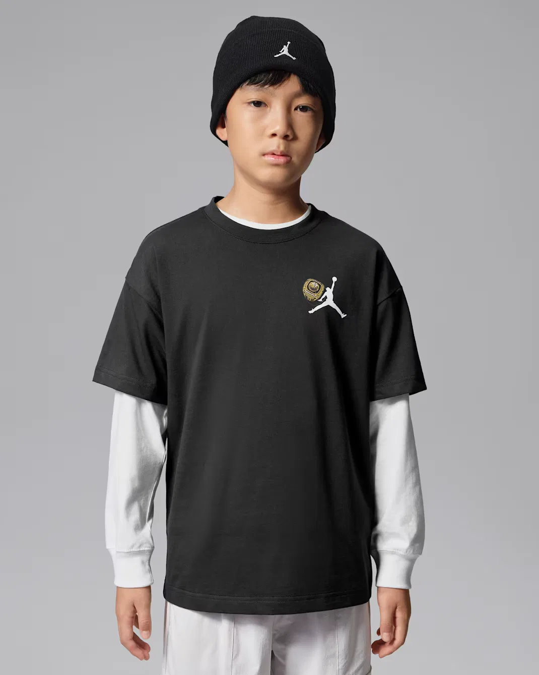 Детская футболка Mike's Gear Jordan, Off Noir
