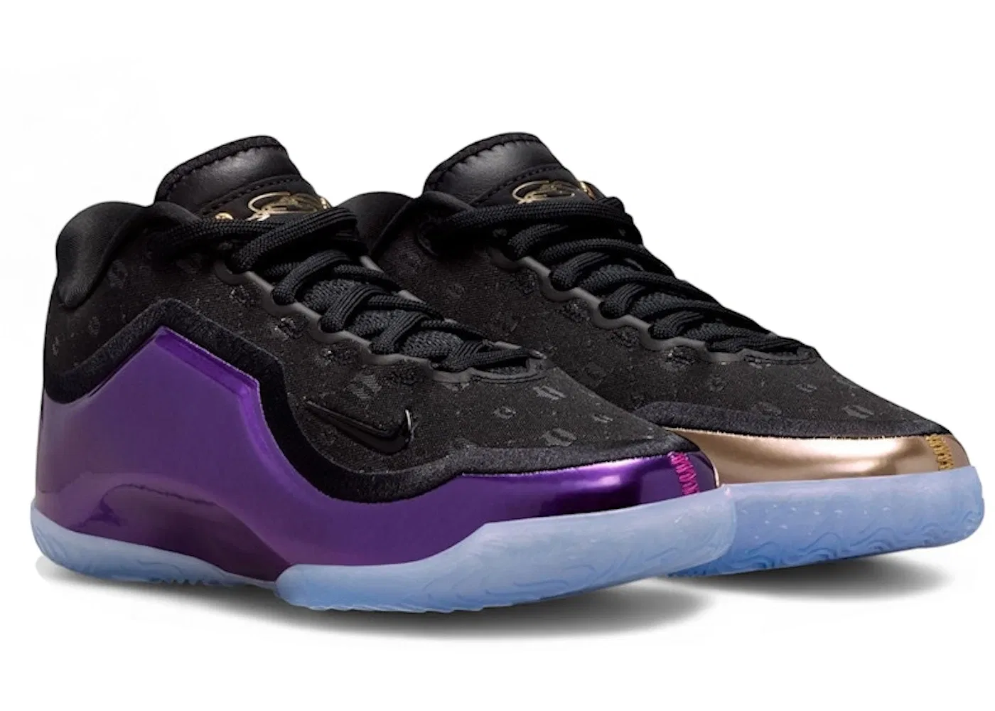 Детские кроссовки для баскетбола Nike LeBron 23 The Chosen One and The One Who Chose Nike, Black/Black/Metallic Gold