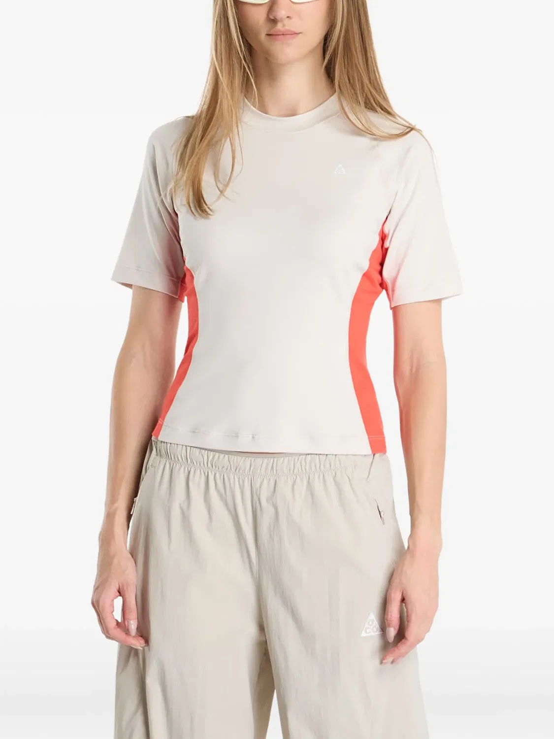 Футболка Wildsee Dri-FIT в стиле колор-блок Nike, нейтральные